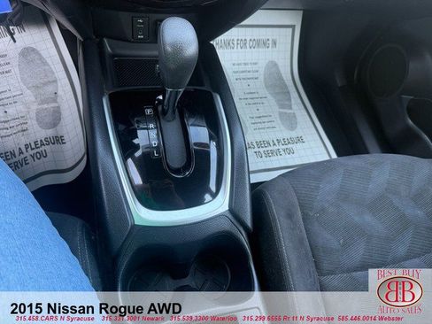 Used 2015 Nissan Rogue S AWD/4WD image 16