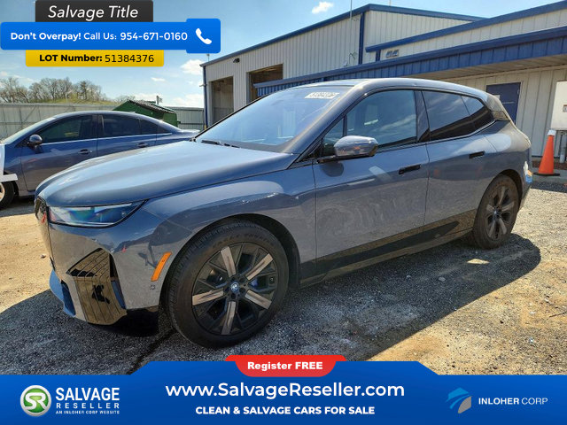 Used 2023 BMW iX xDrive50 w/ Premium Package AWD/4WD image 1
