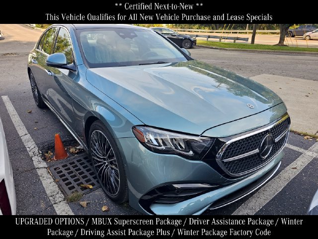 Certified 2026 Mercedes-Benz E 350 4MATIC Sedan 360° Tour