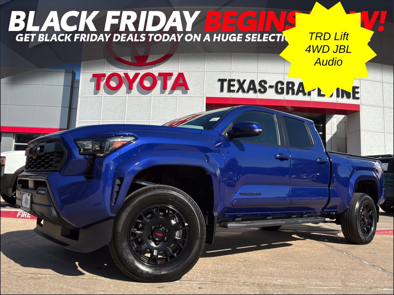 Used 2025 Toyota Tacoma TRD Sport w/ TRD Sport Upgrade Package AWD/4WD image 1