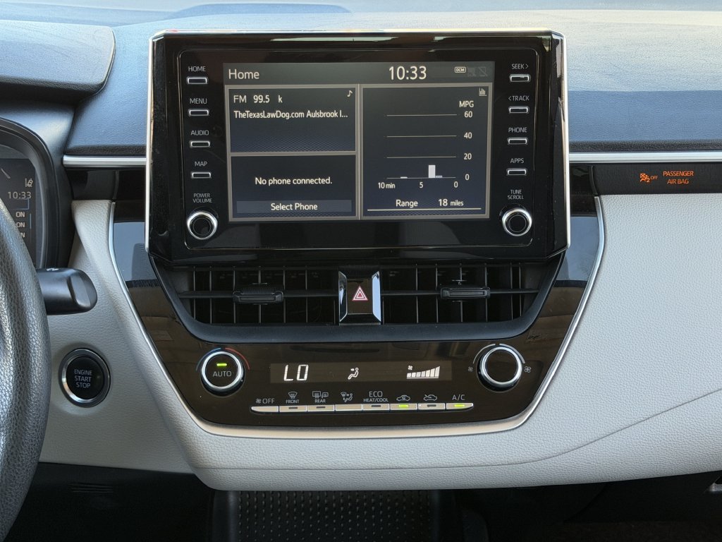 Used 2020 Toyota Corolla LE w/ LE Premium Package FWD image 17