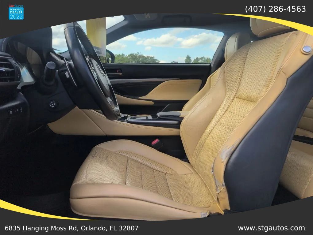 Used 2015 Lexus RC 350 w/ Luxury Package RWD image 12