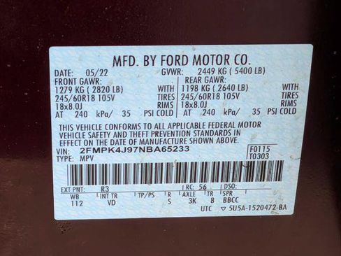 Certified 2022 Ford Edge SEL w/ Convenience Package AWD/4WD image 29