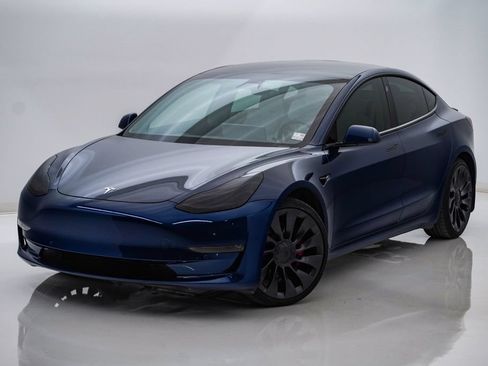 Used 2021 Tesla Model 3 Performance AWD/4WD image 3