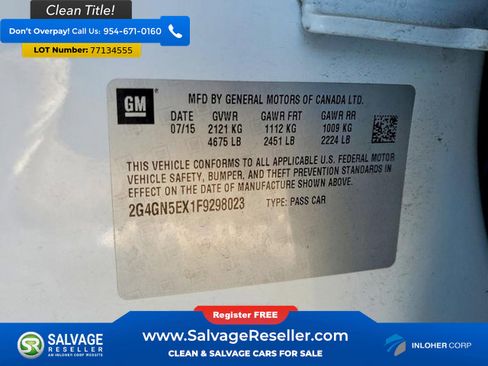 Used 2015 Buick Regal Premium image 16