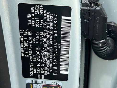 New 2026 Kia Sorento S w/ S Panoramic Sunroof Package image 22