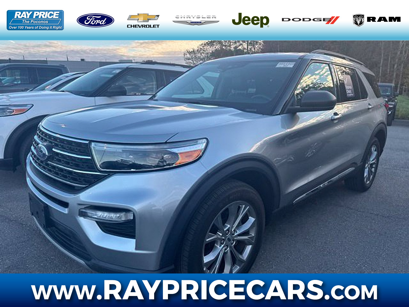 Used 2023 Ford Explorer XLT w/ Equipment Group 202A AWD/4WD image 1