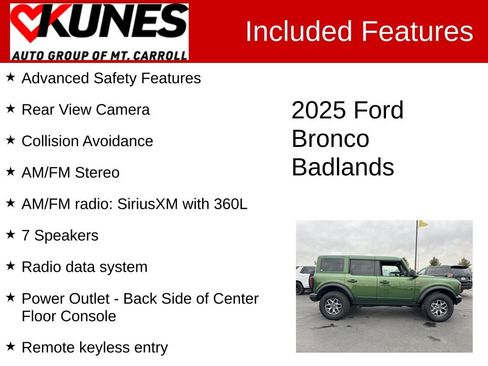 Used 2025 Ford Bronco Badlands image 3