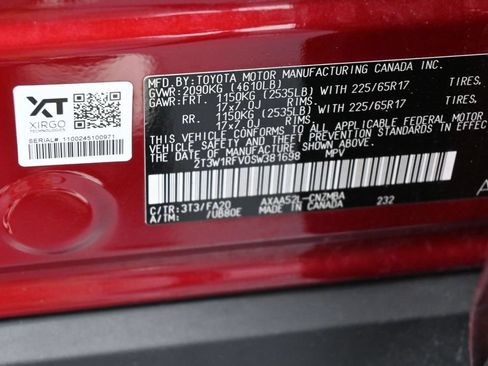 Used 2025 Toyota RAV4 XLE w/ Convenience Package FWD image 16