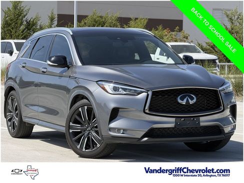 Used 2021 INFINITI QX50 Luxe w/ Appearance Package AWD/4WD image 2