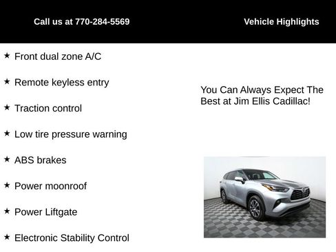 Used 2024 Toyota Highlander XLE image 5
