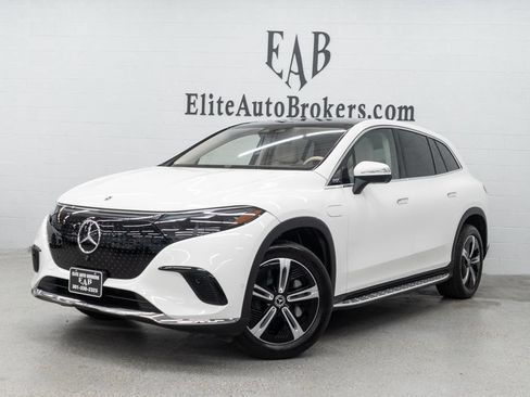 Used 2023 Mercedes-Benz EQS 450+ 4MATIC SUV w/ Acoustic Comfort Package image 1