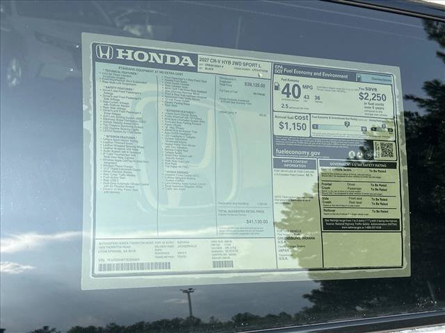 New 2027 Honda CR-V Sport-L image 24