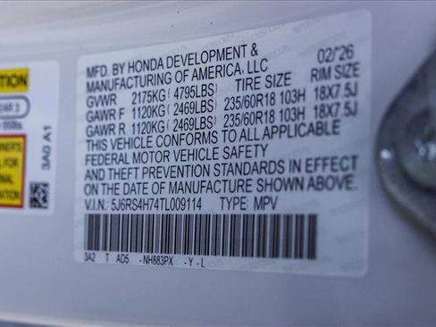 New 2026 Honda CR-V EX-L image 25