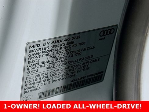 Used 2022 Audi SQ8 Premium Plus image 33