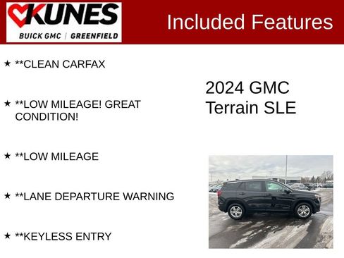 Used 2024 GMC Terrain SLE image 3