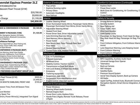 Used 2019 Chevrolet Equinox Premier AWD/4WD image 53
