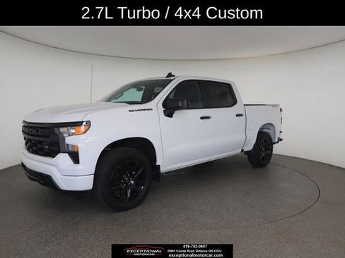Used 2023 Chevrolet Silverado 1500 Custom w/ LPO, Dark Essentials Package AWD/4WD image 3