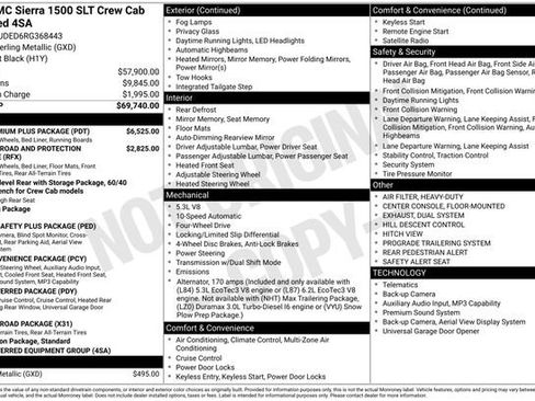 Used 2024 GMC Sierra 1500 SLT w/ SLT Premium Plus Package AWD/4WD image 7
