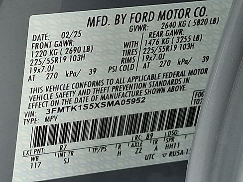 Used 2025 Ford Mustang Mach-E Select w/ Comfort Package Lite AWD/4WD image 26