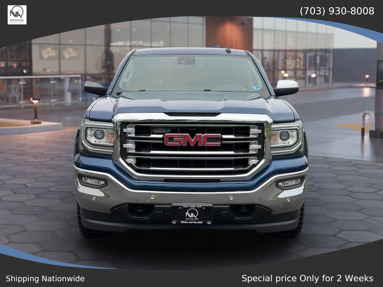 Used 2017 GMC Sierra 1500 SLT w/ SLT Premium Package AWD/4WD image 3