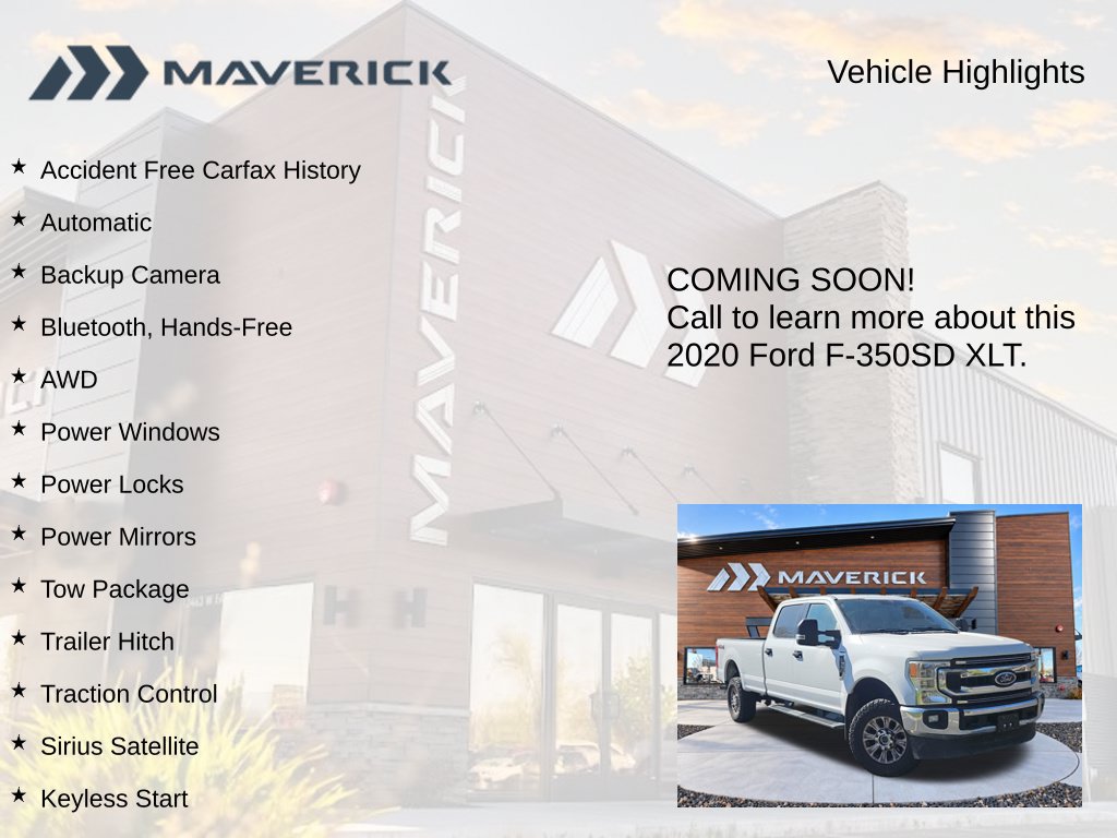 Used 2020 Ford F350 XLT w/ XLT Value Package AWD/4WD image 3