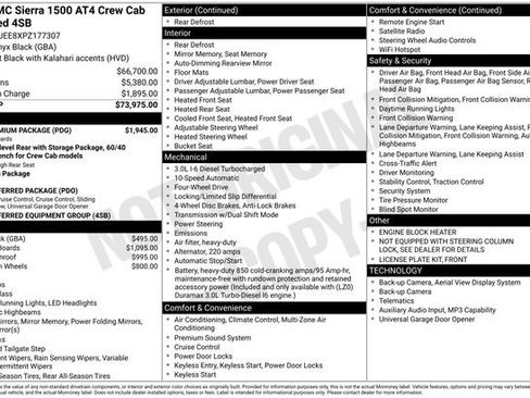 Used 2023 GMC Sierra 1500 AT4 w/ AT4 Premium Package AWD/4WD image 11
