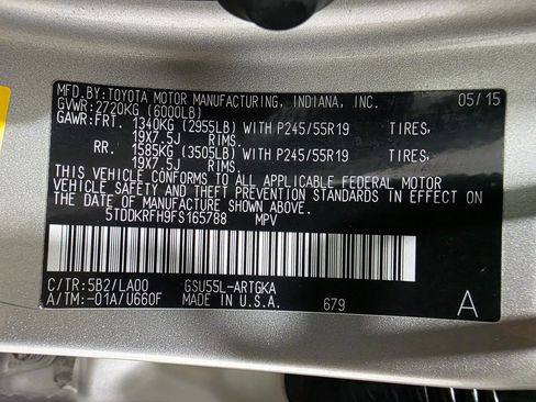 Used 2015 Toyota Highlander Limited w/ Driver Technology Package image 42