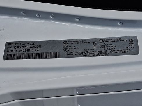 New 2026 Jeep Wrangler Sport S image 16