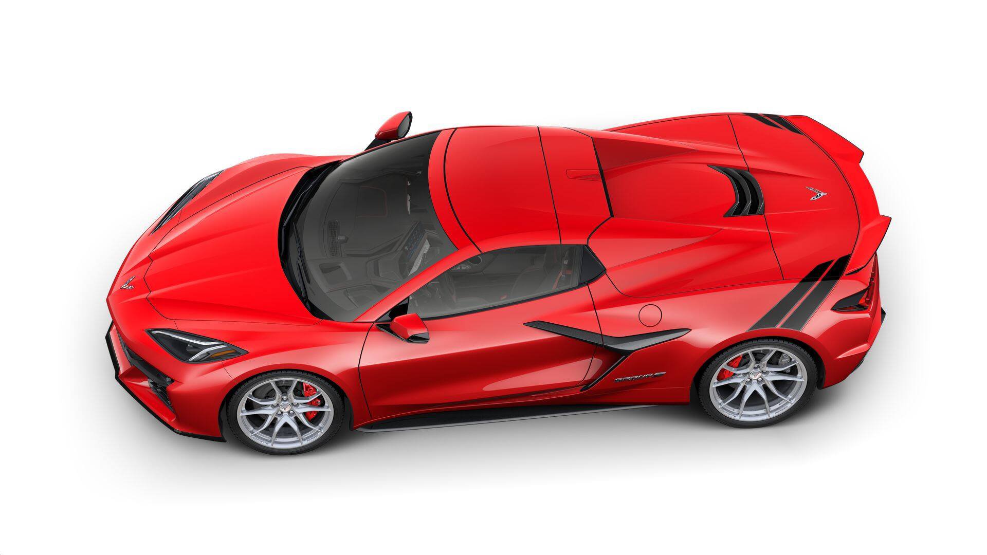 New 2027 Chevrolet Corvette Grand Sport w/ Chrome Exterior Badge Package RWD image 55
