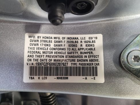 Used 2019 Honda Civic LX image 33