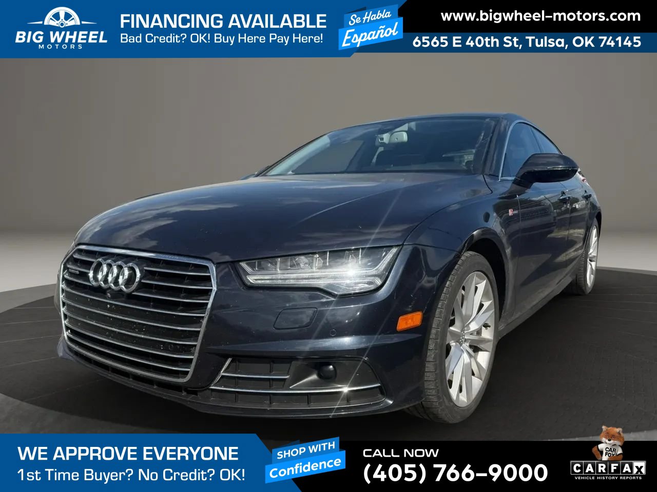 Used 2016 Audi A7 3.0T Prestige w/ Comfort Seating Package AWD/4WD image 1