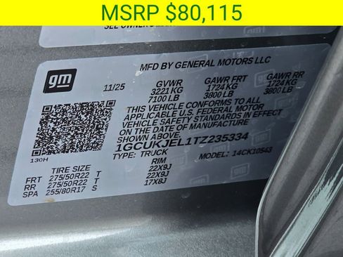 New 2026 Chevrolet Silverado 1500 High Country image 45