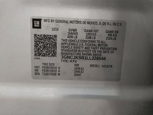 Used 2020 Chevrolet Trax LS w/ Tint and Cruise Package image 33