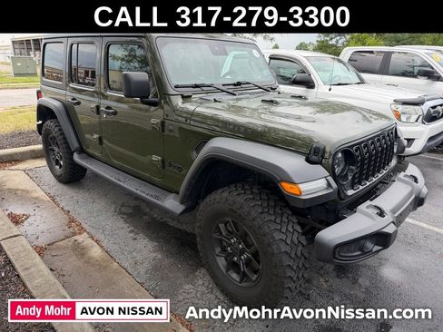 Used 2024 Jeep Wrangler Unlimited Sport AWD/4WD image 1