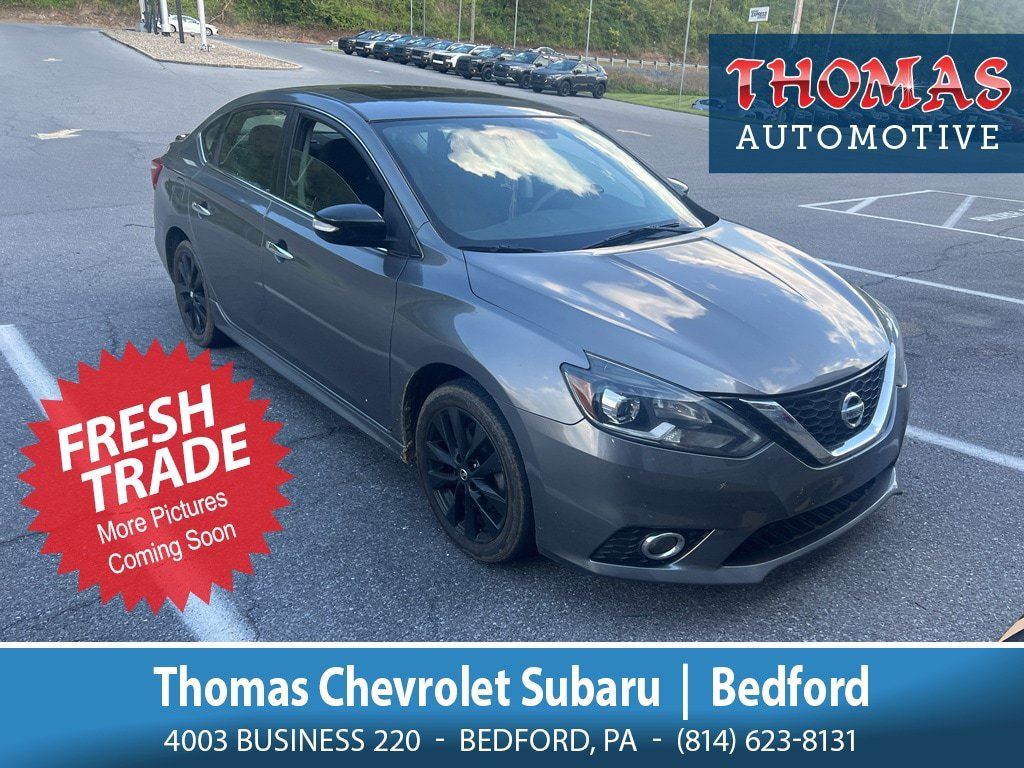 Used 2017 Nissan Sentra SR Turbo w/ SR Midnight Edition FWD image 1
