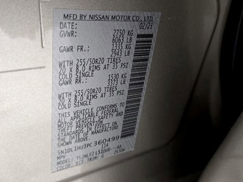 Used 2023 INFINITI QX60 Autograph w/ Cargo Package AWD/4WD image 31