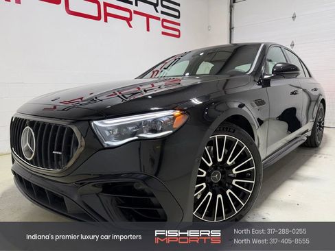 Used 2025 Mercedes-Benz E 53 AMG e 4MATIC Sedan w/ Driver Assistance Package image 1