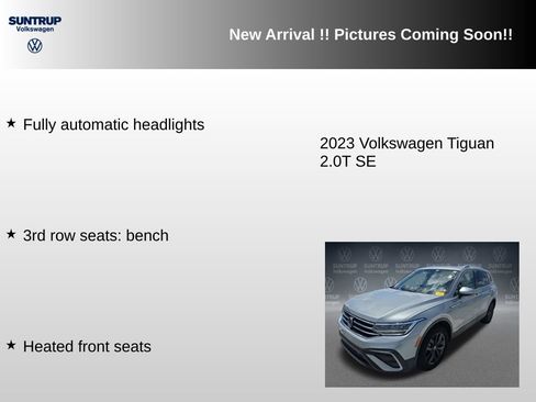 Used 2023 Volkswagen Tiguan SE w/ Panoramic Sunroof Package FWD image 11