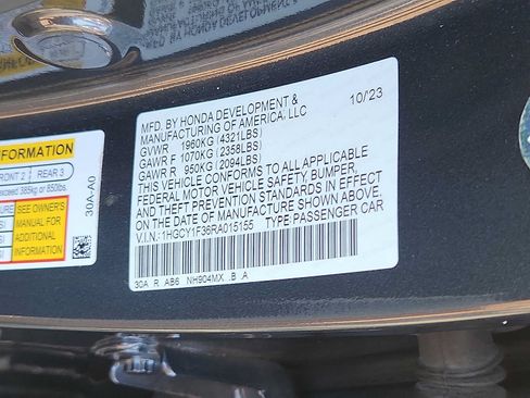 Certified 2024 Honda Accord EX image 27