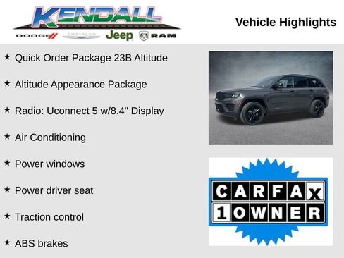 Certified 2024 Jeep Grand Cherokee Altitude image 4
