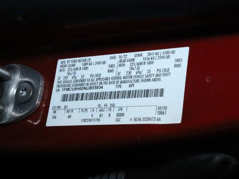 Used 2022 Ford Escape SEL image 22