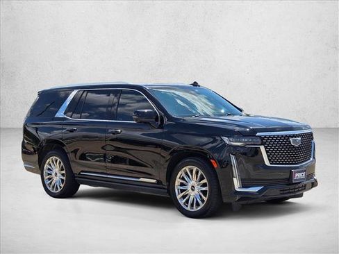 Used 2021 Cadillac Escalade Premium Luxury w/ Driver Assist Tech Package AWD/4WD image 3