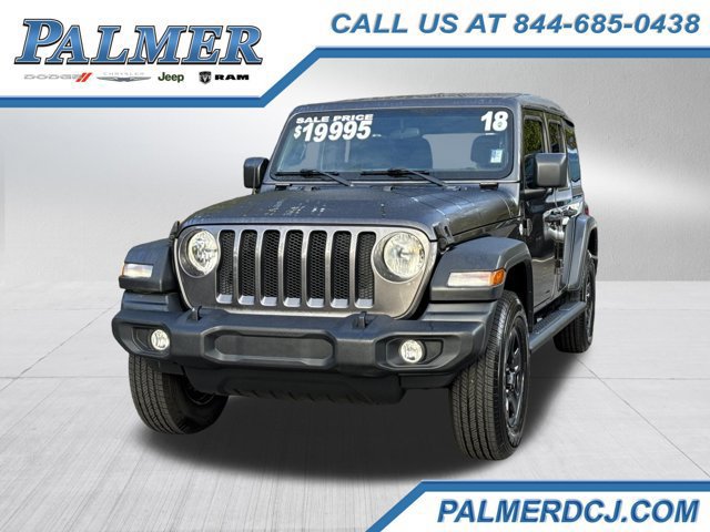 Used 2018 Jeep Wrangler Unlimited Sport AWD/4WD image 1
