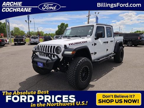 Used 2020 Jeep Gladiator Rubicon w/ LED Lighting Group AWD/4WD image 1