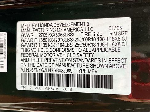 Used 2025 Honda Pilot EX-L image 32