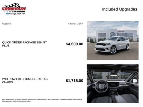 New 2026 Dodge Durango GT image 6