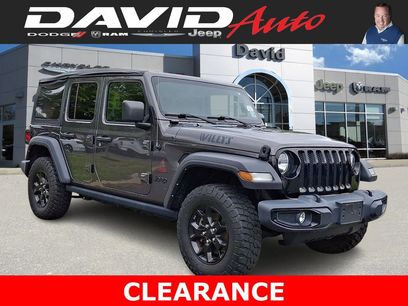 Used 2021 Jeep Wrangler Unlimited Sport