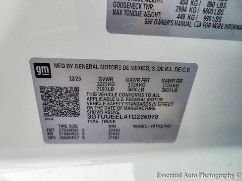 New 2026 GMC Sierra 1500 AT4 w/ Technology Package AWD/4WD image 25