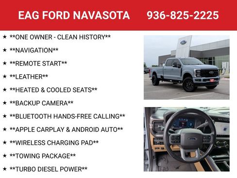 Used 2024 Ford F350 Lariat w/ Black Appearance Package AWD/4WD image 4